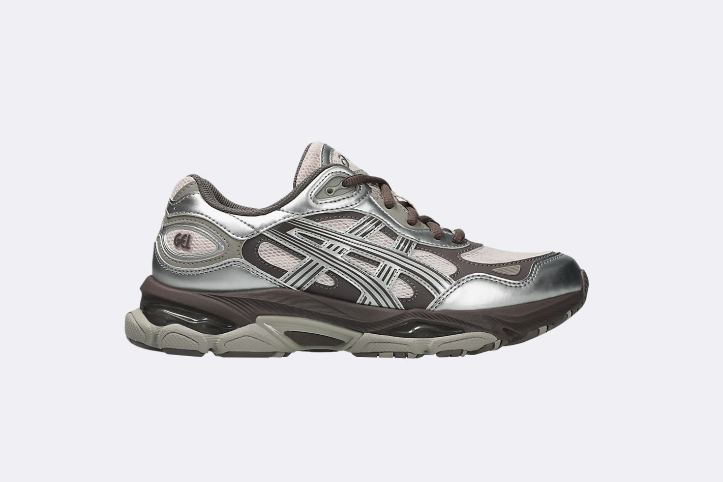 Zapatillas Asics GEL-NYC -2.0 en color rosa y marrón para mujer