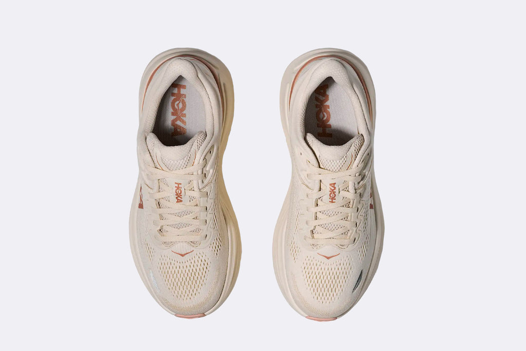 Zapatillas Hoka Bondi 9 Beige para Mujer