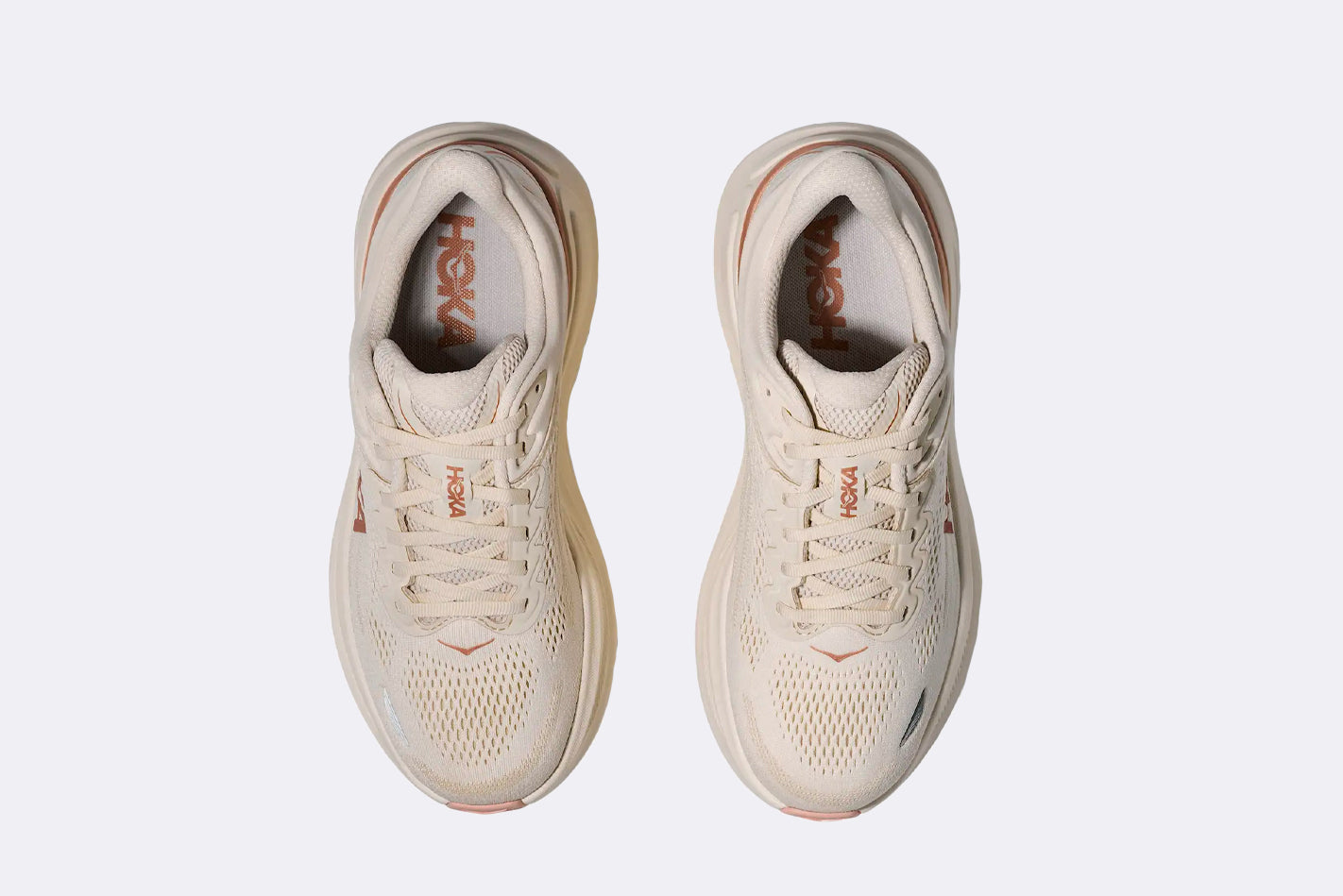 Zapatillas Hoka Bondi 9 Beige para Mujer
