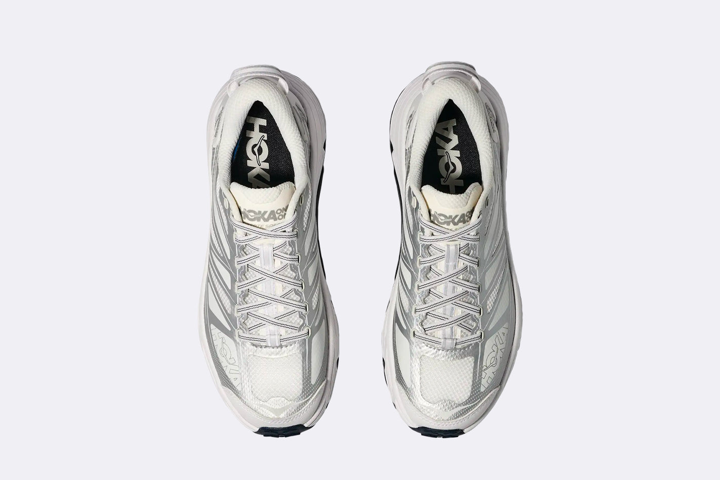 Zapatillas Hoka Mafate Speed 2 White Silver para hombre