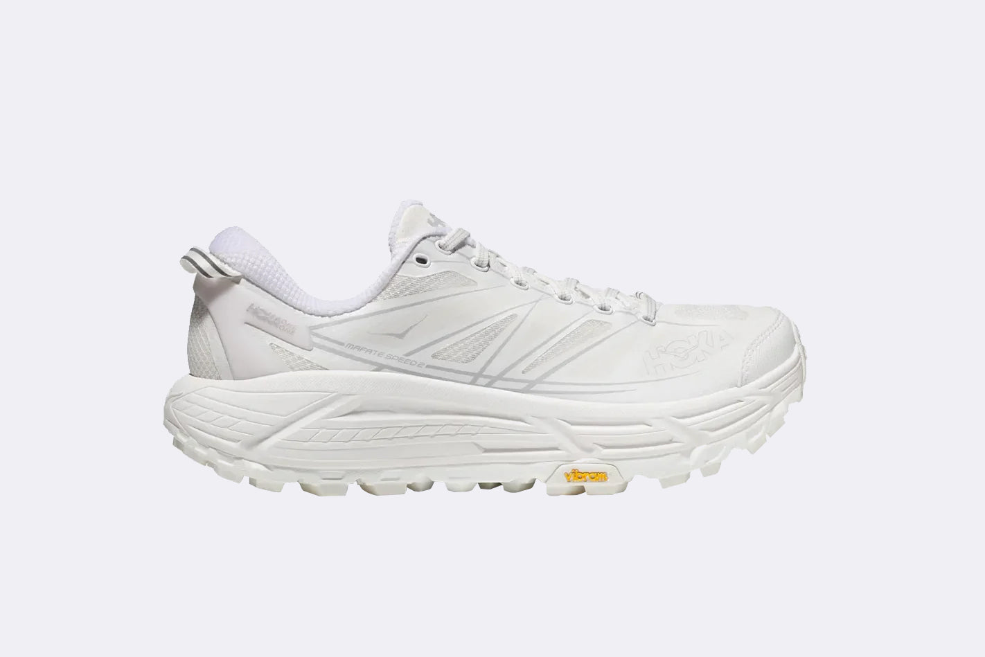 Hoka Mafate Speed 2 White Lunar