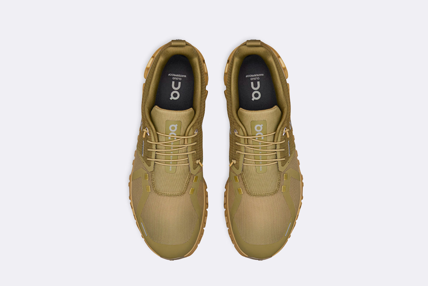 Zapatillas On Running Cloud 6 Waterproof Verde para hombre