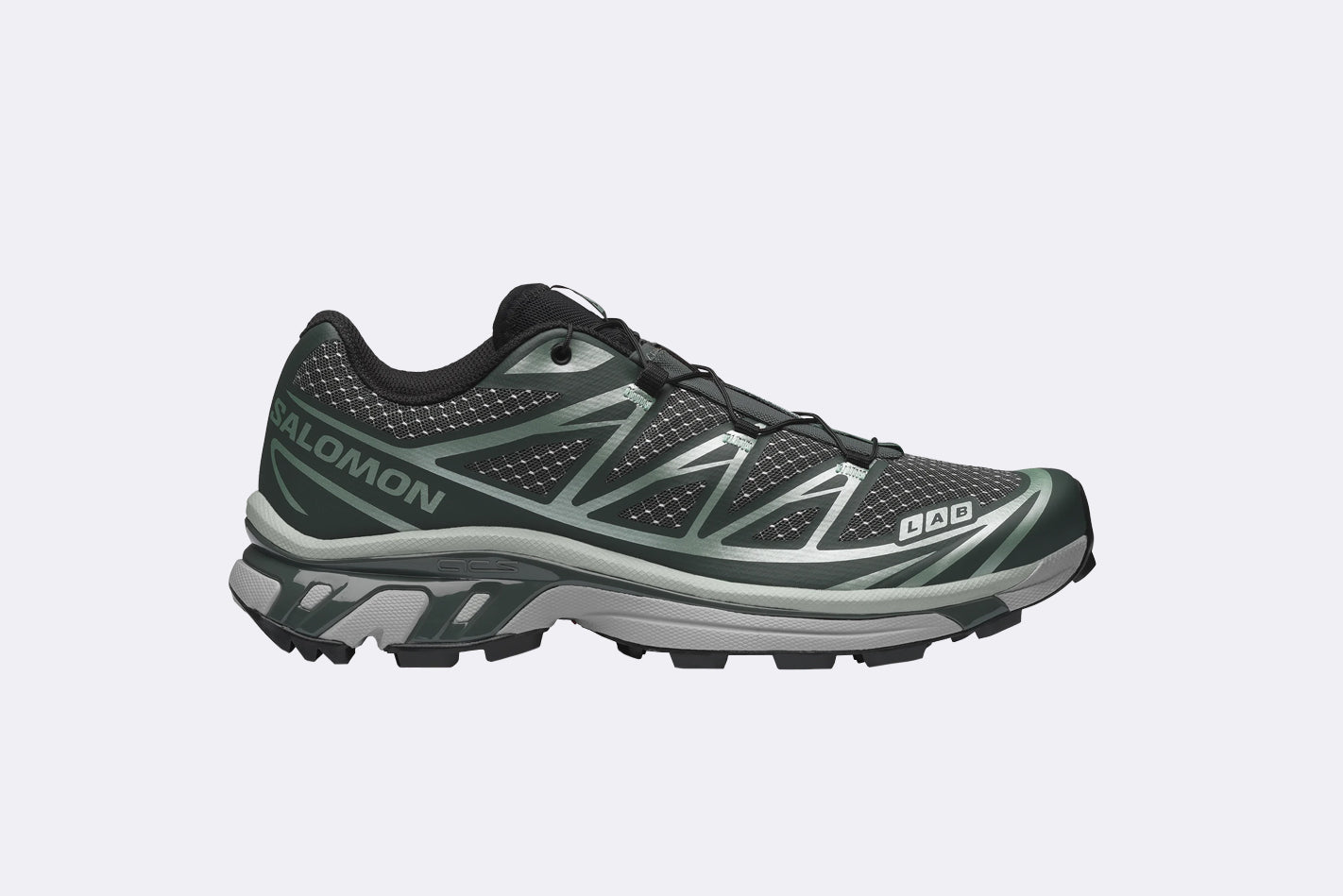 Zapatillas Salomon XT-6 Steel Streets Verdes Unisex