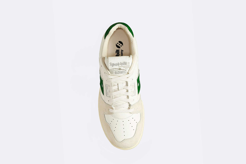 Saucony Spot-Bilt™ Sonic Low Premium White / Green