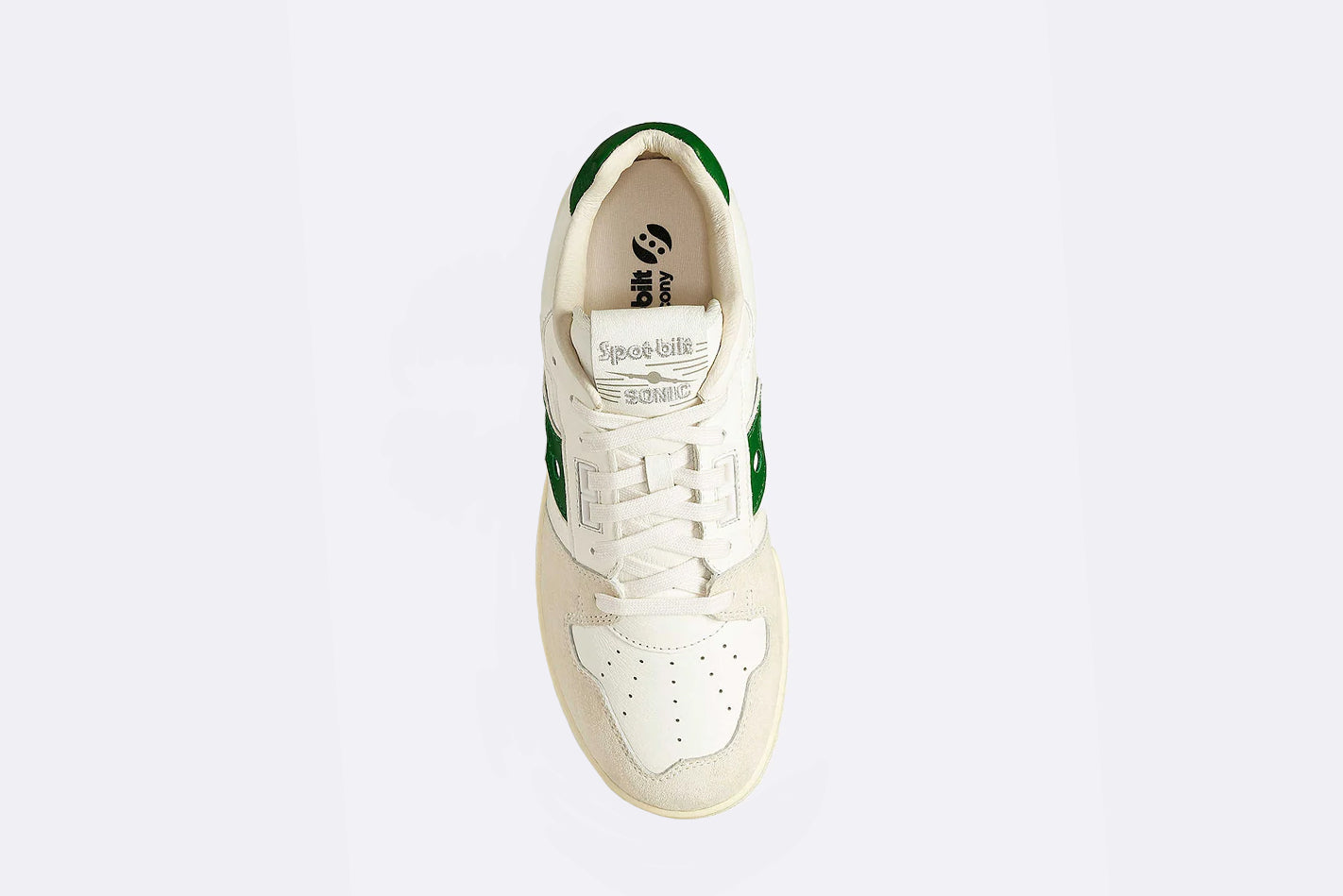 Saucony Spot-Bilt™ Sonic Low Premium White / Green