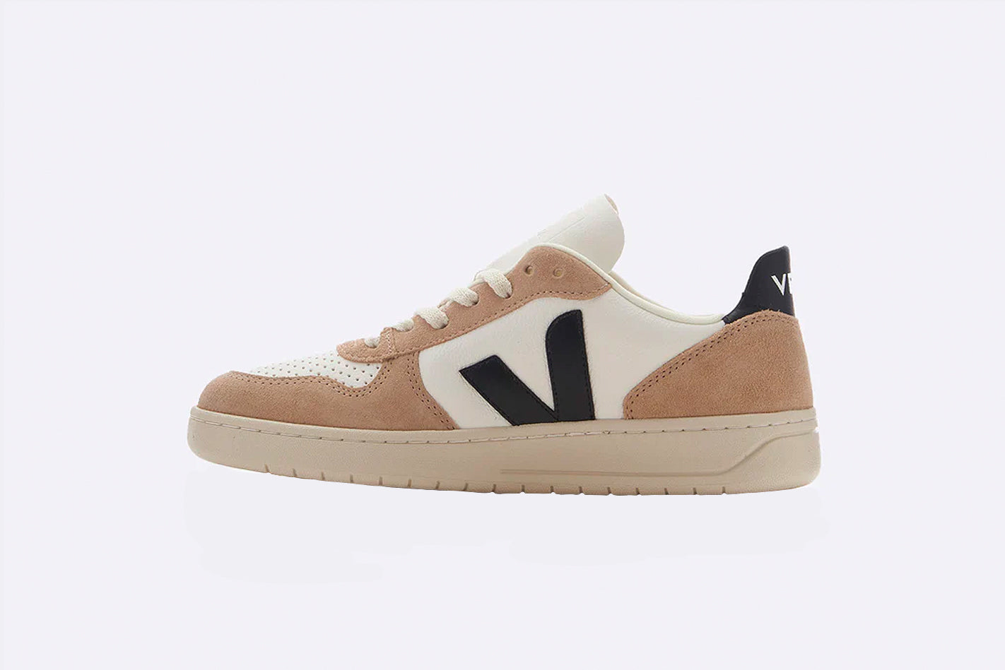 Veja Wmns V-10 Chromefree Leather Extra White Sahara