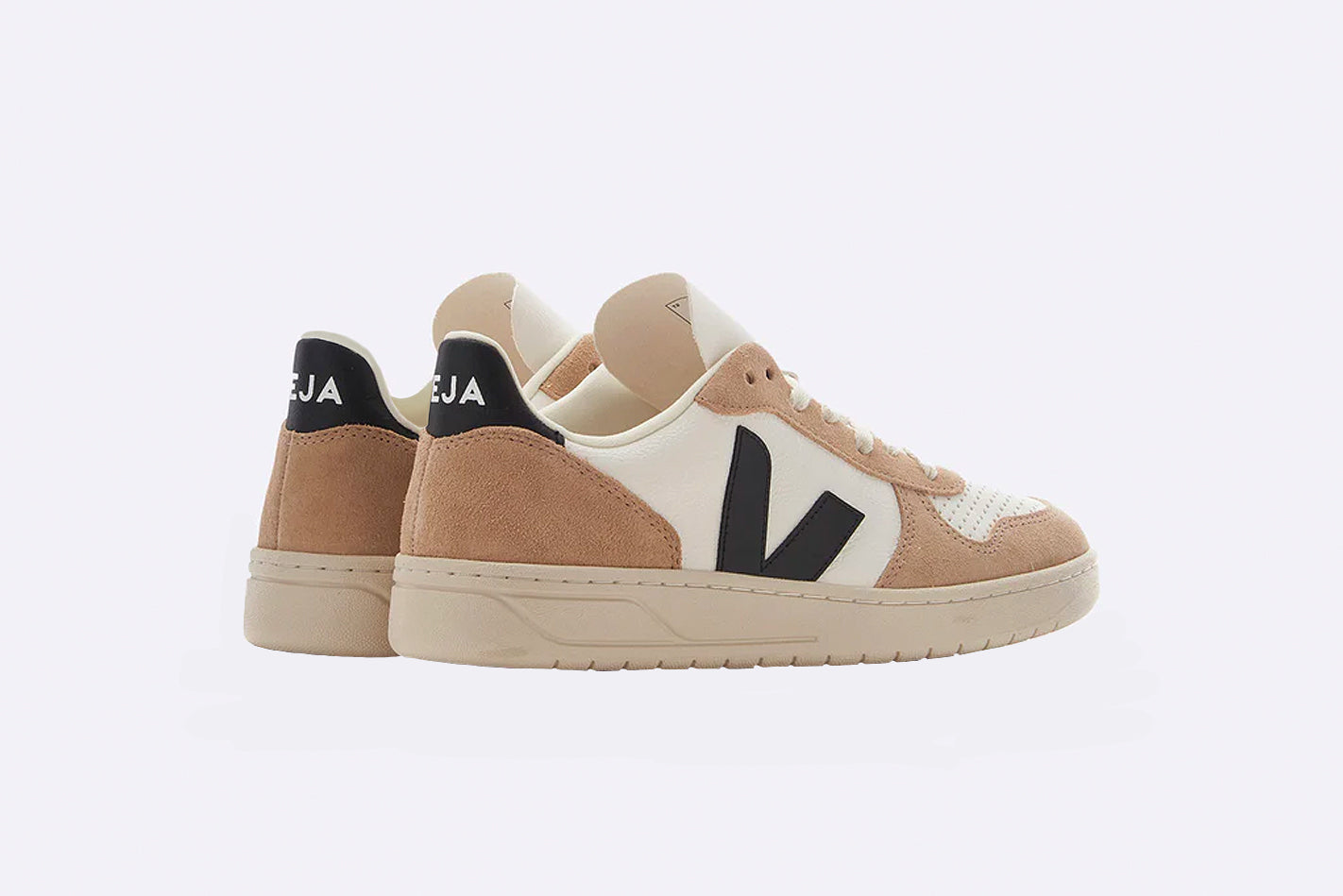 Veja Wmns V-10 Chromefree Leather Extra White Sahara