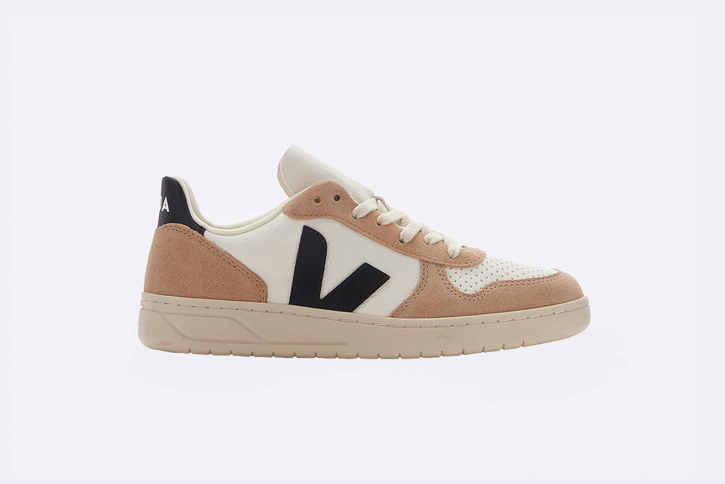 Veja Wmns V-10 Chromefree Leather Extra White Sahara