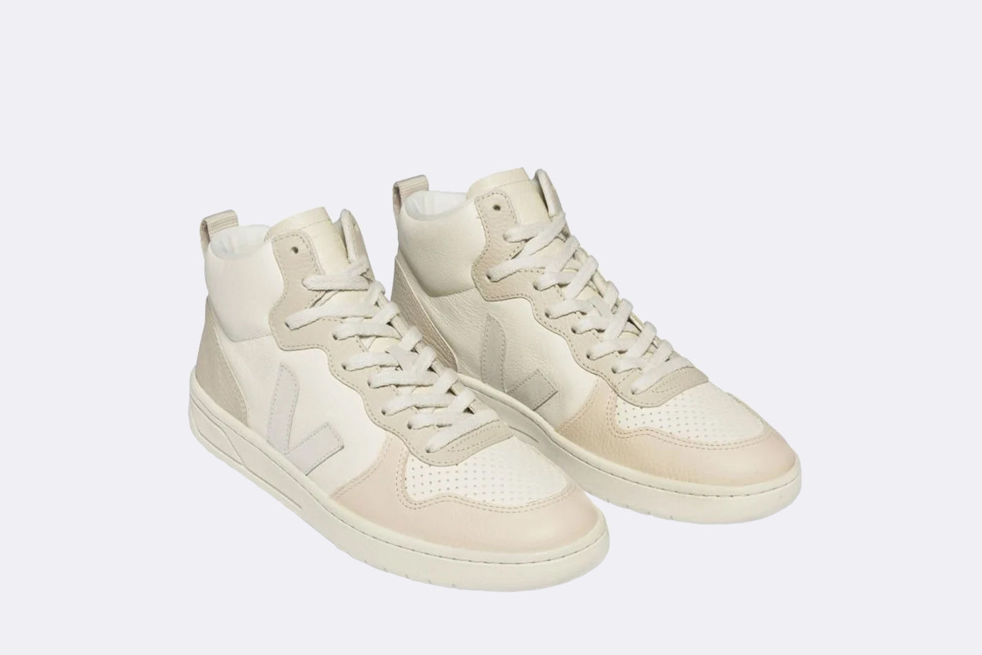 Veja Wmns V-15 Chromefree Leather Cashew Pierre Multico
