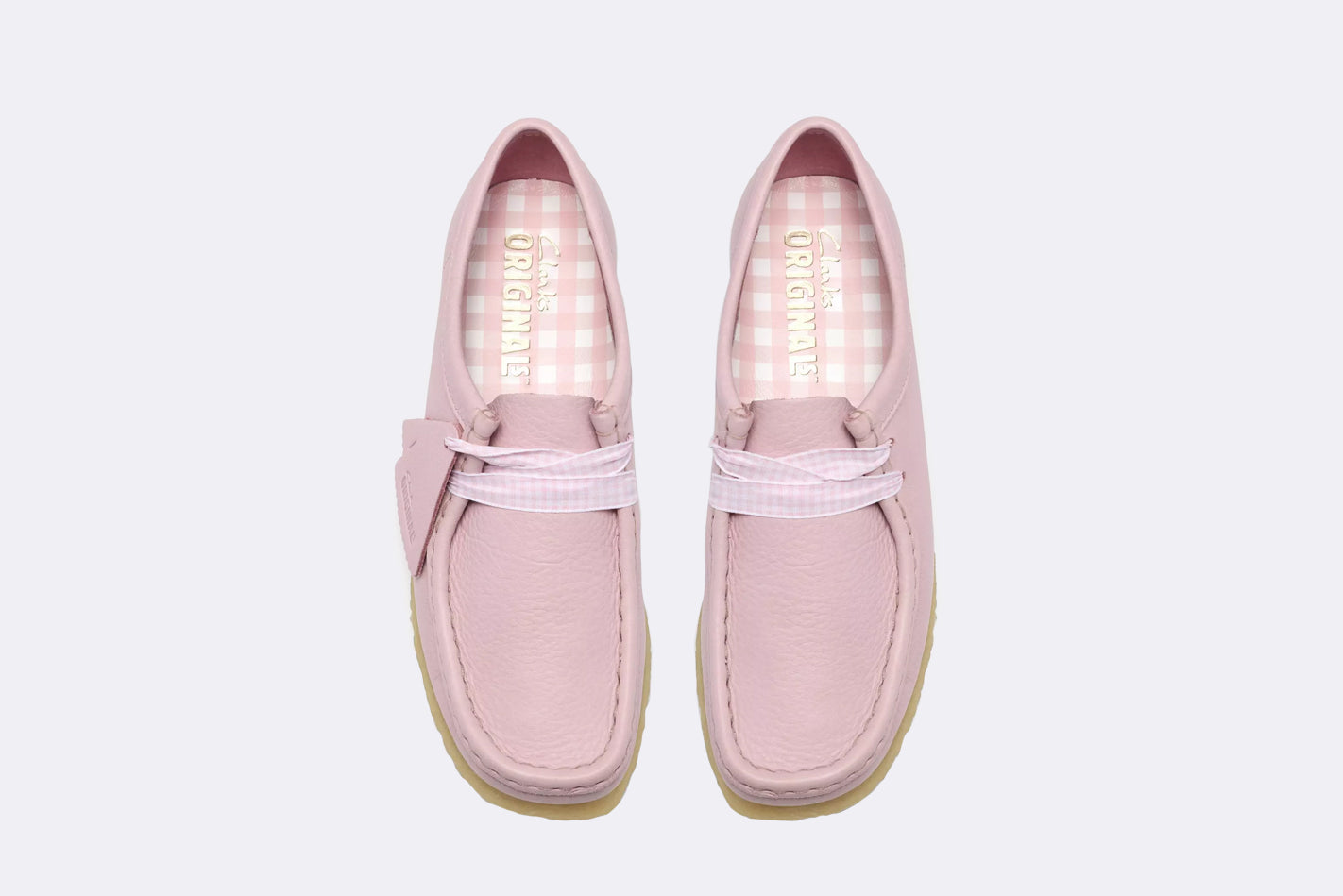 Zapatos Clarks Originals Wallabee Rosa para Mujer