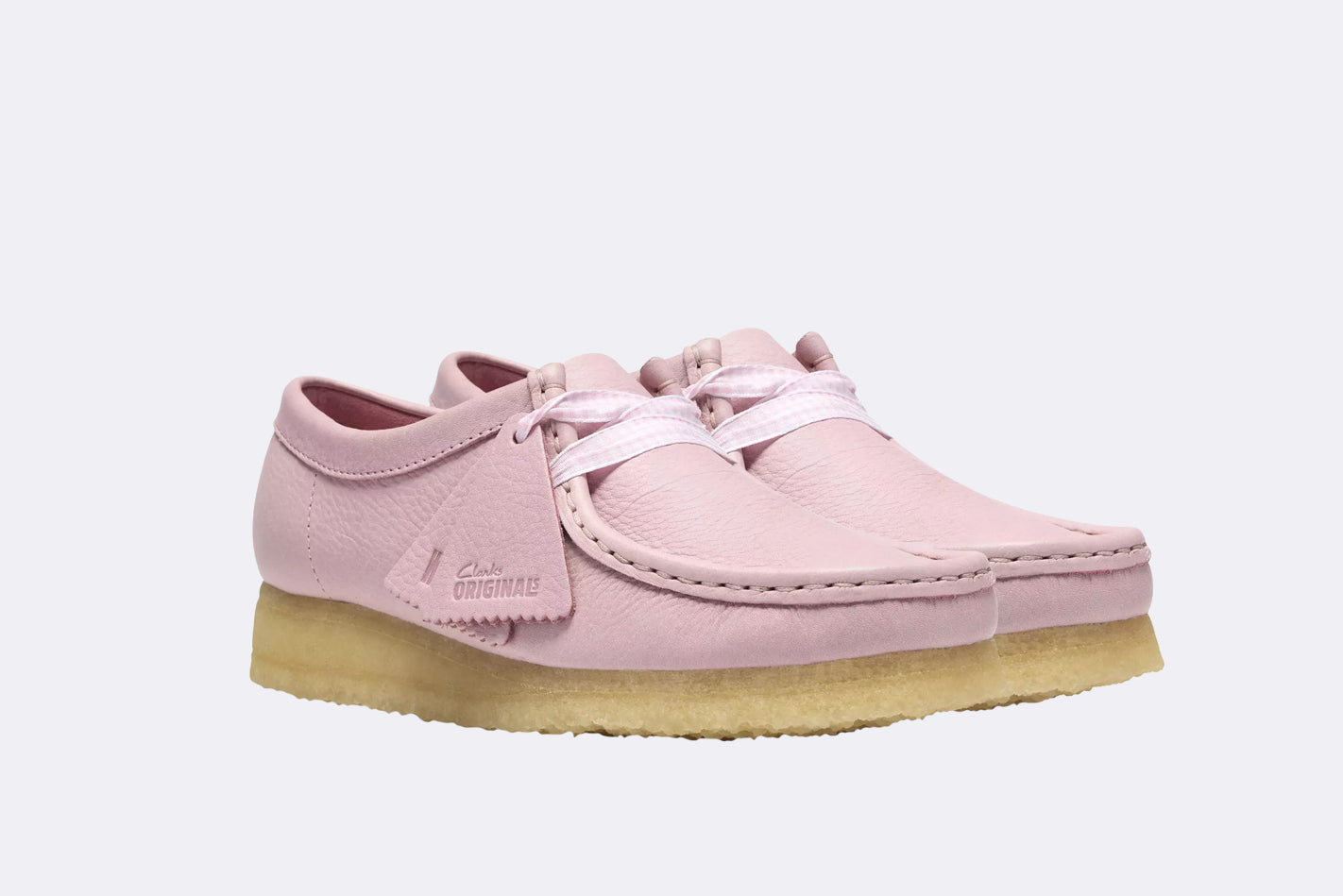 Zapatos Clarks Originals Wallabee Rosa para Mujer