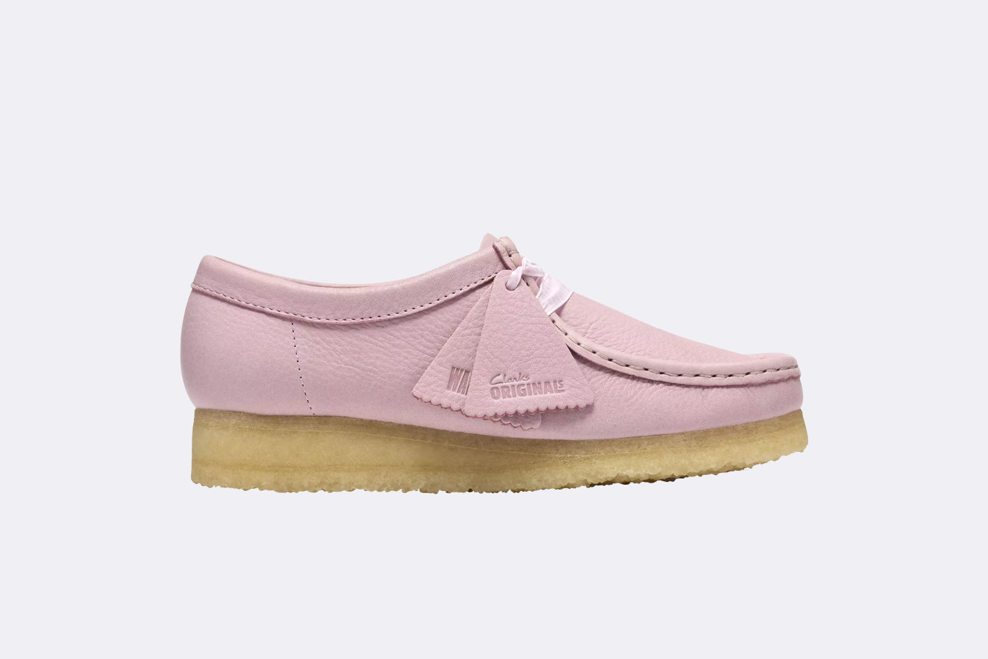Zapatos Clarks Originals Wallabee Rosa para Mujer