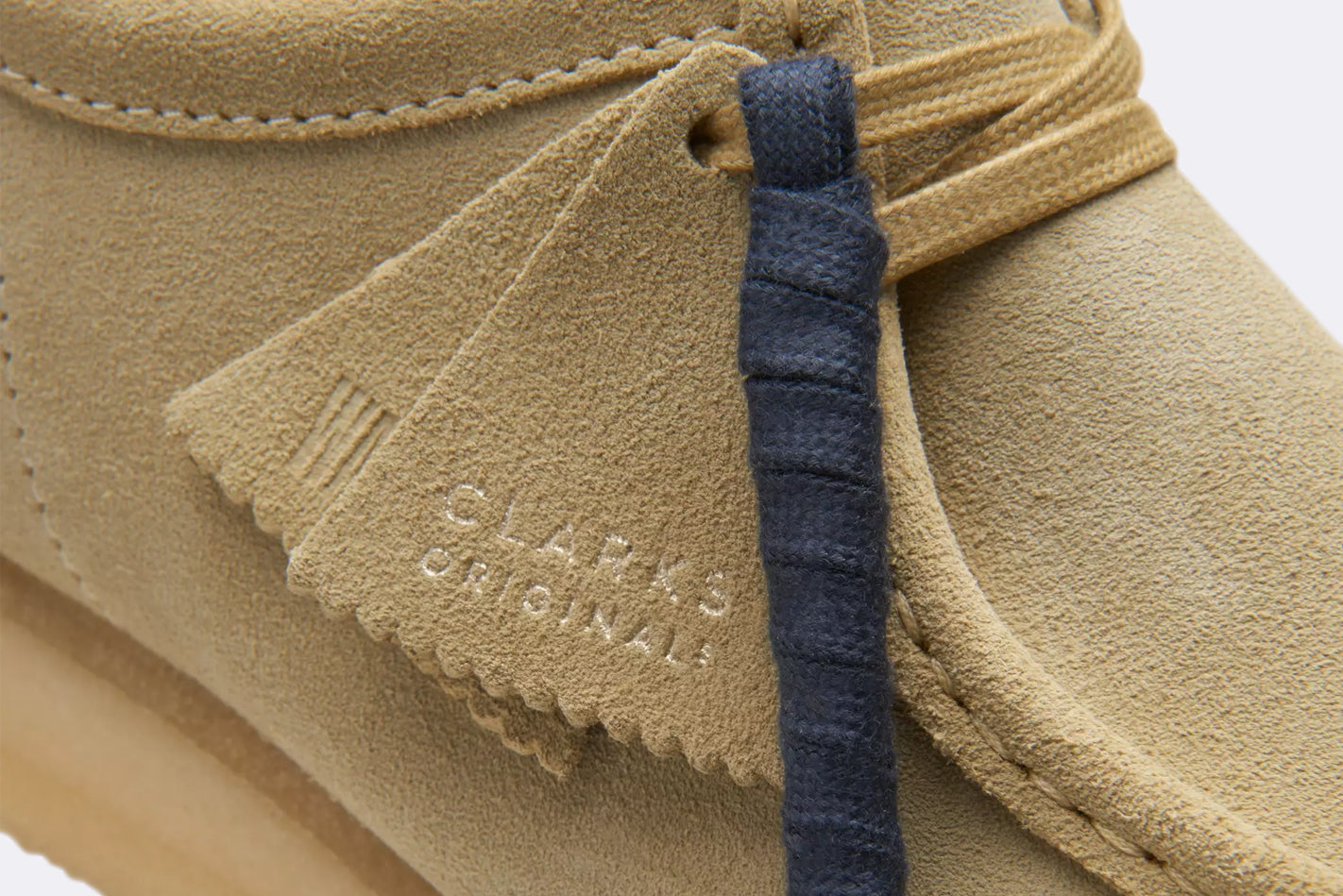 Zapatos Clarks Originals Wallabee Marron Hombre