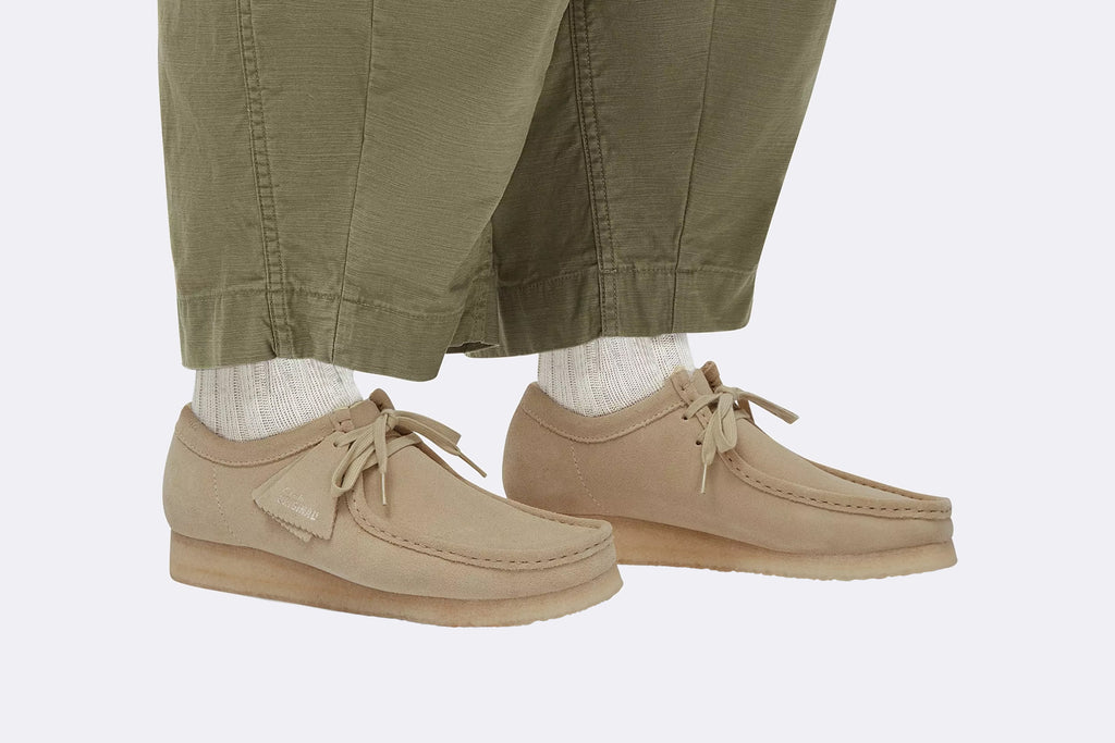 Zapatos Clarks Originals Wallabee Marron Hombre