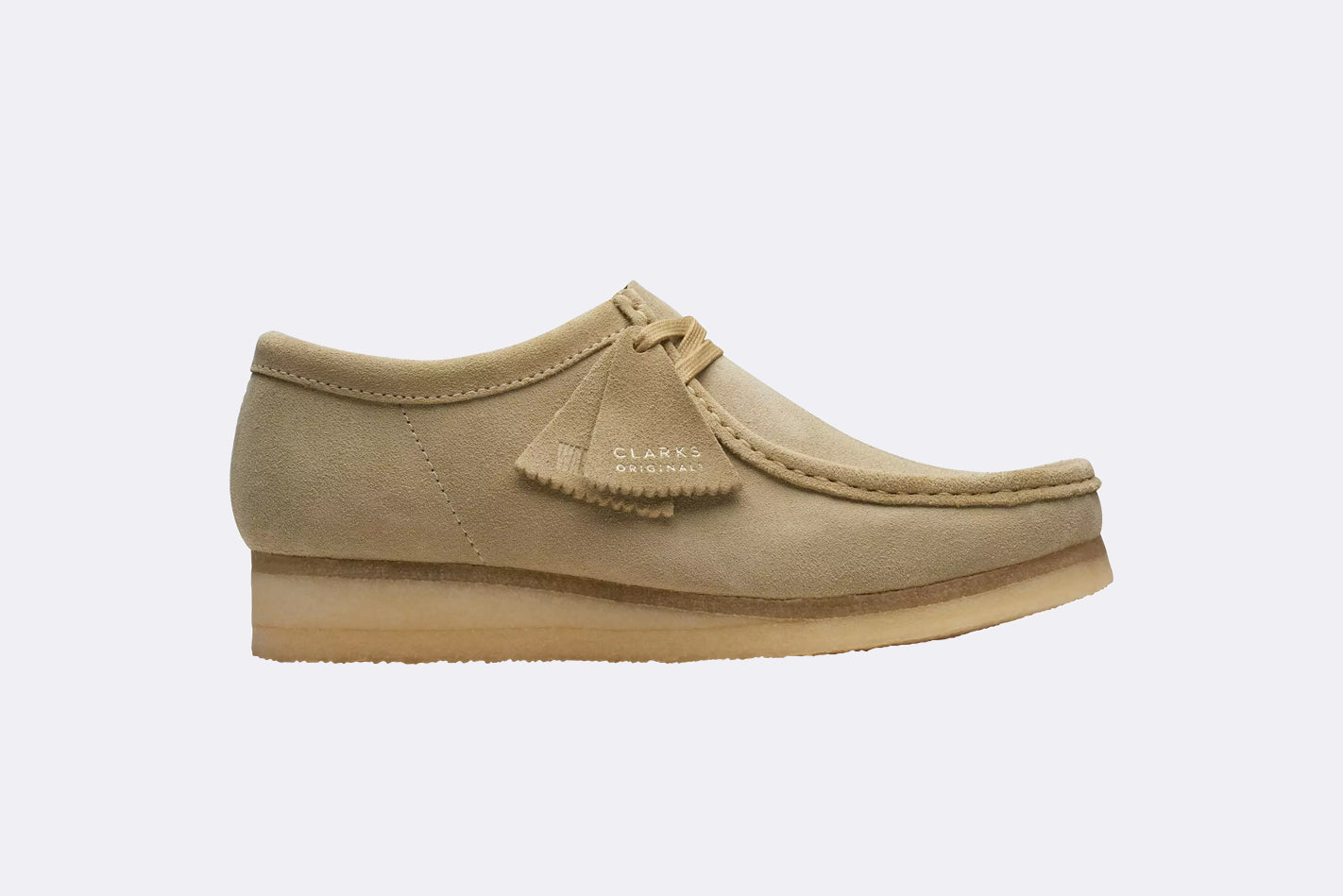 Zapatos Clarks Originals Wallabee Marron Hombre