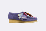 Zapatos Clarks Originals Wallabee Morado para Mujer