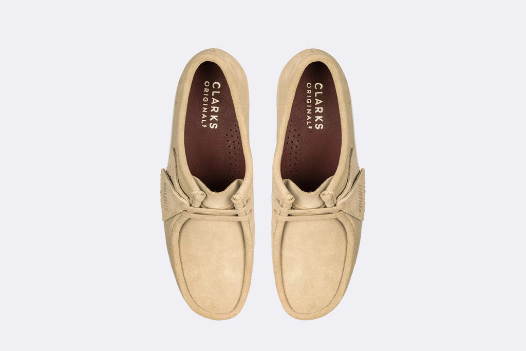 Zapatos Clarks Oiginals Wallabee Marron Mujer