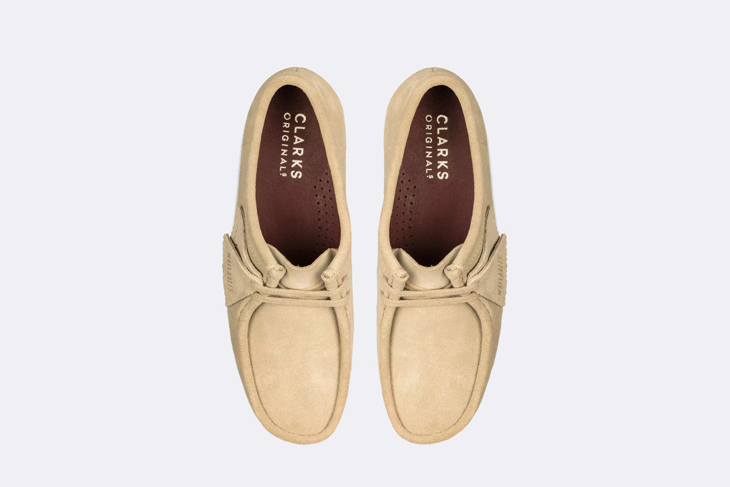 Zapatos Clarks Oiginals Wallabee Marron Mujer