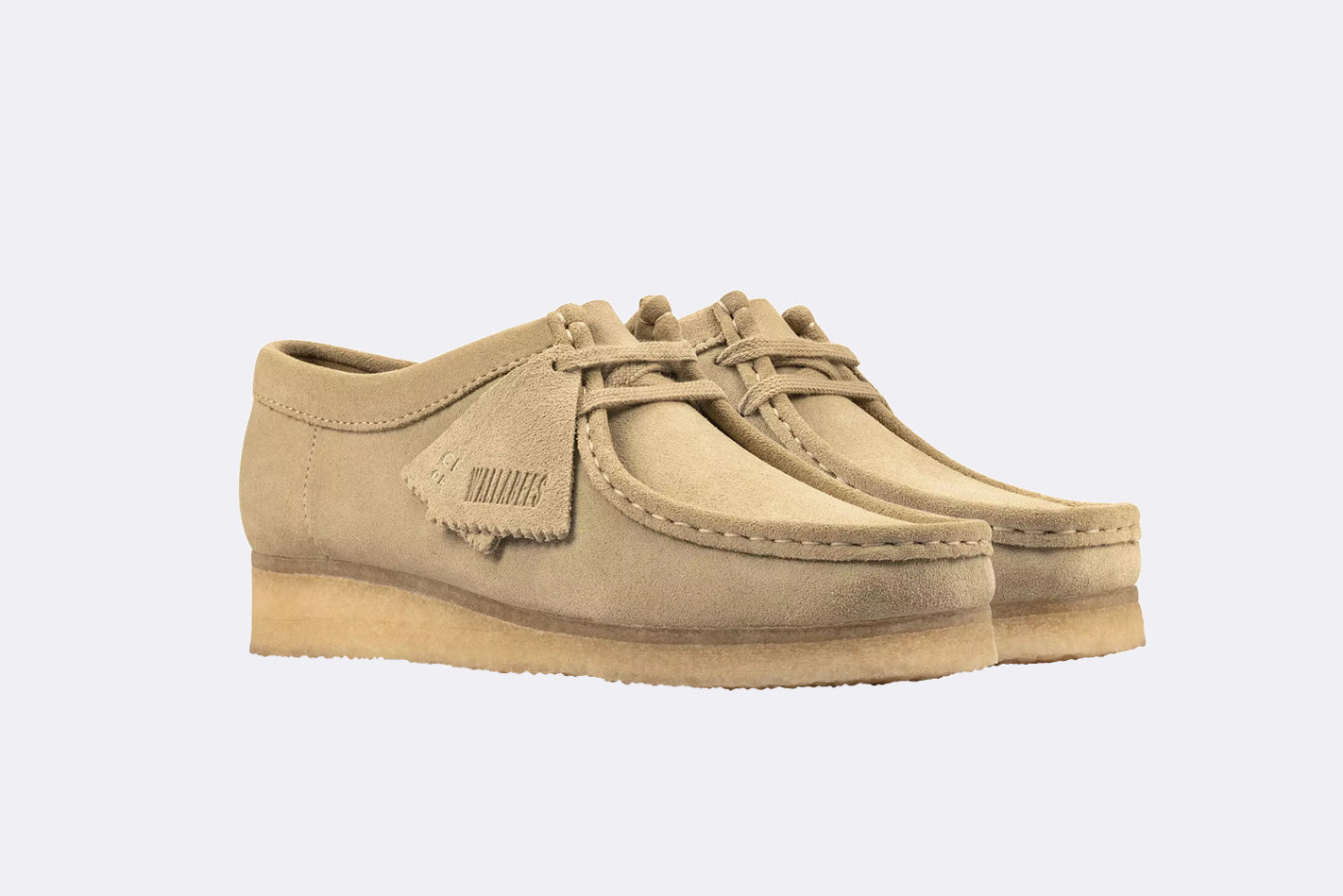 Zapatos Clarks Oiginals Wallabee Marron Mujer