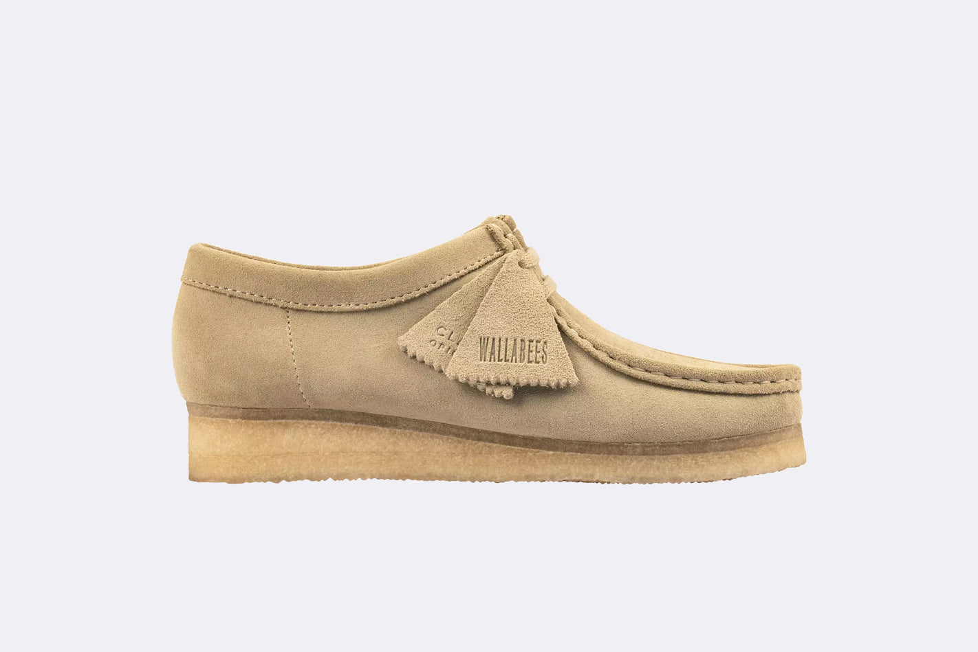 Zapatos Clarks Oiginals Wallabee Marron Mujer
