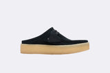 Clarks Originals WallabeeCup Lo Black Sde Wlined