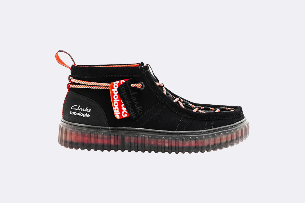 Zapatos Clarks Originals x Topologie Torhill Top Negro para hombre