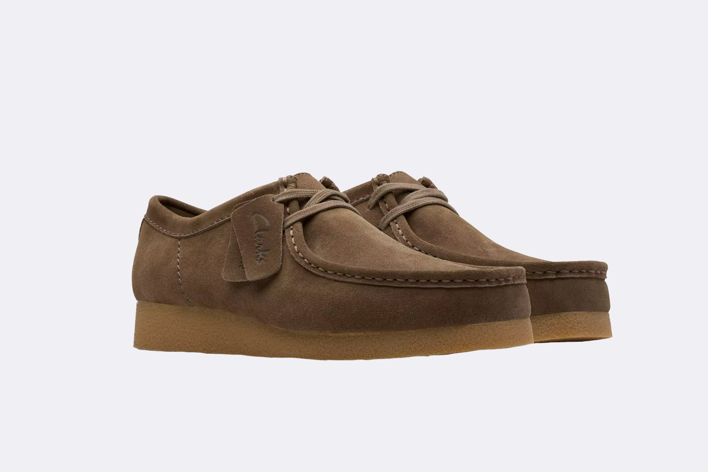 Zapatos Clarks Wallabee Evo Caqui para Hombre