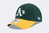 New Era 9TWENTY Oakland Athletics Essential Green Yellow