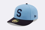 New Era 59FIFTY Retro Blue Seattle Pilots MLB Cooperstown