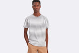 Wood Wood Sami Classic Stripe T-Shirt Grey