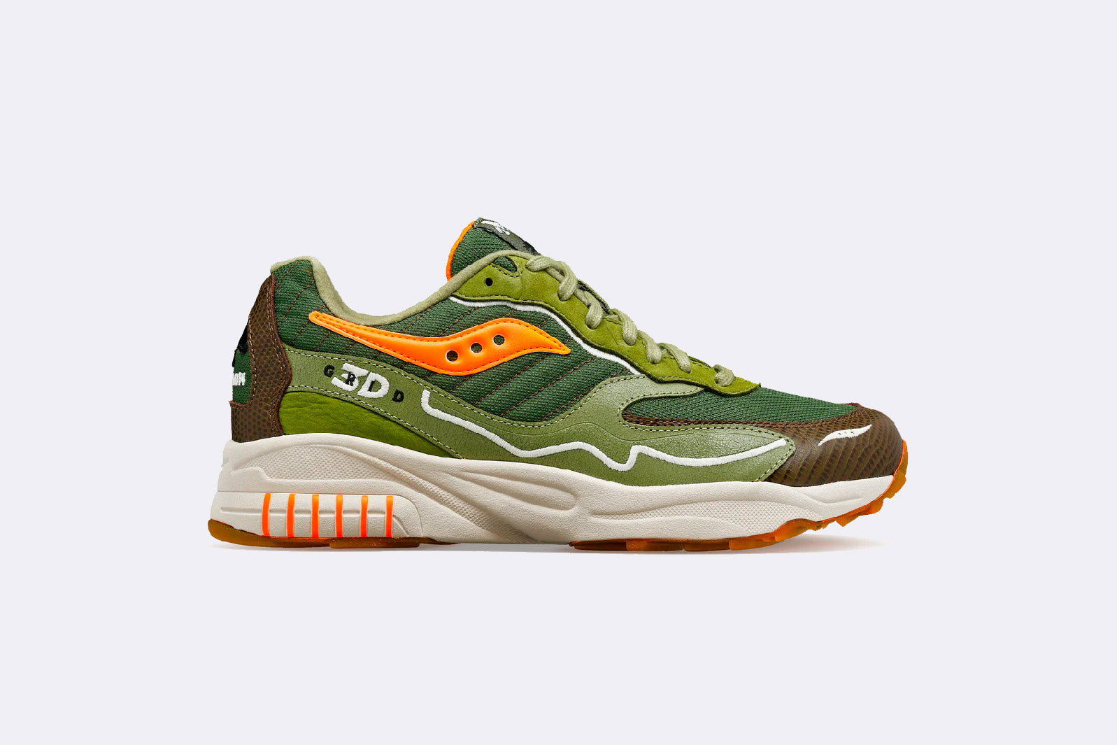 Saucony x Maybe Tomorrow 3D Grid Hurricane and Shadow 6000