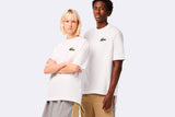 Lacoste Loose Fit Big Logo White