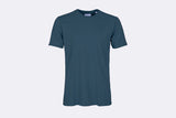 Colorful Classic Organic Tee Petrol Blue