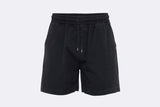 Colorful Organic Twill Shorts Deep Black