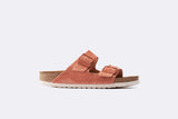 Birkenstock Wmns Arizona Suede Leather SFB Earth Red