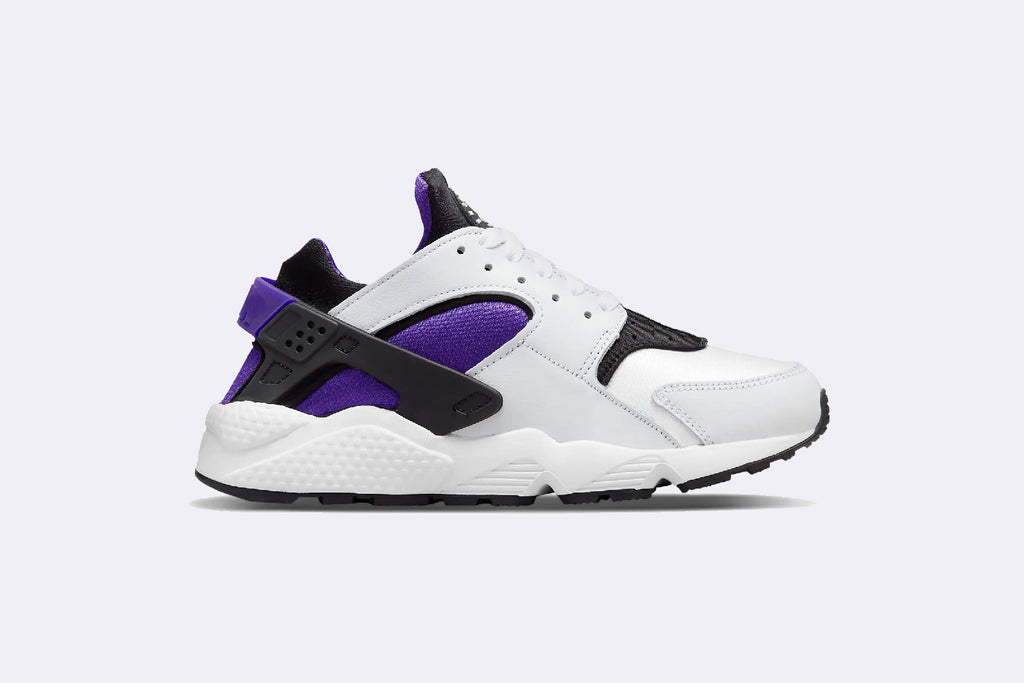 Nike Air Huarache White/Black/Hyper Grape