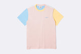 Lacoste LIVE Unisex Color Block T-Shirt Pale Pink