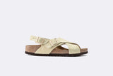 Birkenstock Wmns Tulum Suede Leather SFB Almond