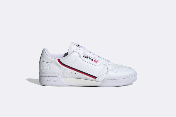 Adidas Continental 80 Vegan White/Navy/Scarlet