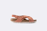 Birkenstock Wmns Tulum Suede Leather SFB Earth Red