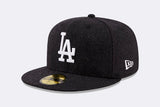 New Era 59FIFTY Los Angeles Dodgers Melton Black
