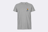 CNSL Pride Heart T-Shirt Grey