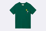 Wood Wood Mia Patches T-Shirt Forest Green