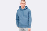 Carhartt WIP Hooded Chase Sweat Icy Water / Gold