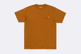Carhartt WIP S/S American Script T-shirt Hamilton Brown