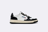 Autry Medalist Low Leather White Black
