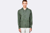 Rains Olive Short Hooded Coat