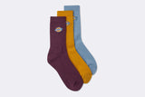 Dickies socks Bordaux/Yellow/Blue