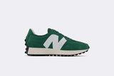 New Balance 327 Team Forest Green White