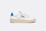 Autry Medalist Low Women Leather White/Azure